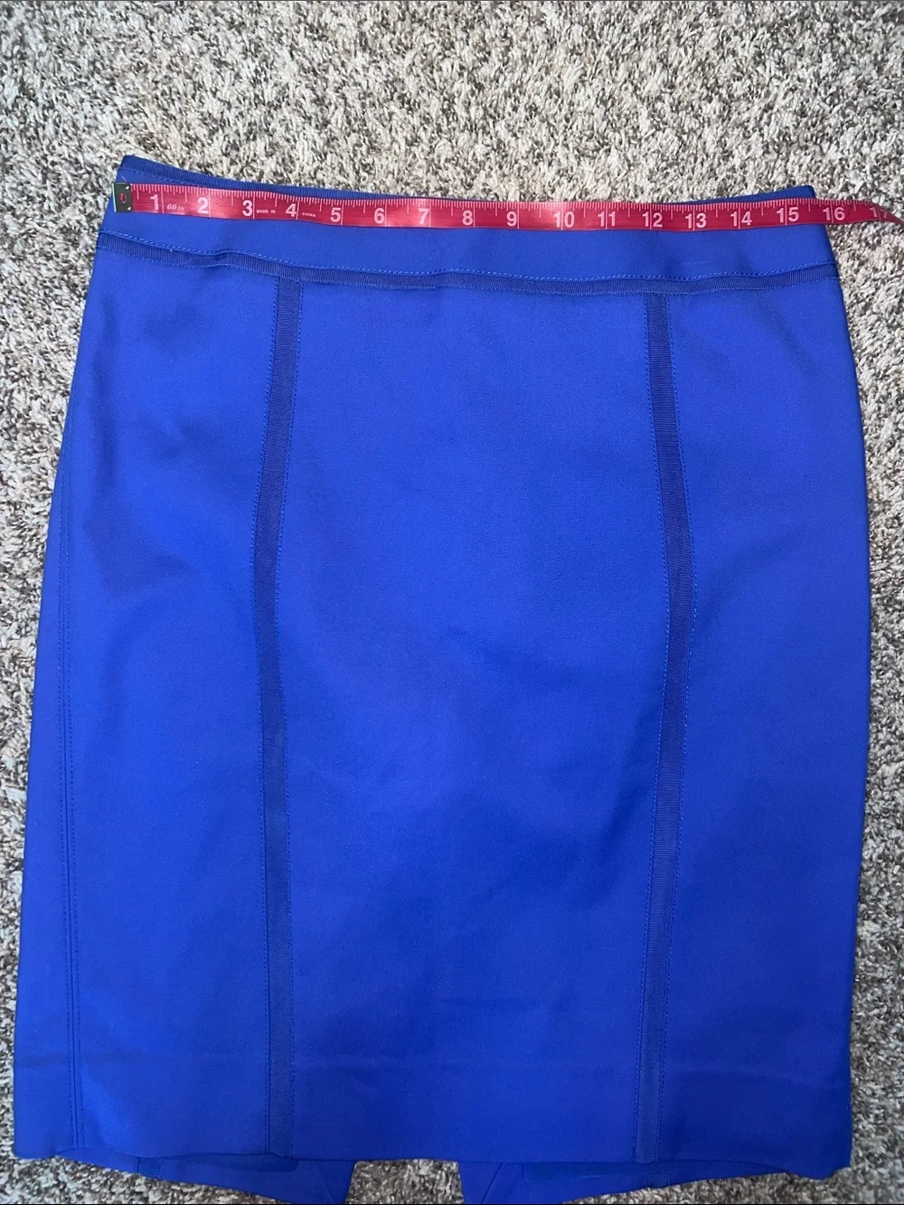 White House Black Market Purple PERFECT FORM Pencil Skirt Sz 10! Very nice!